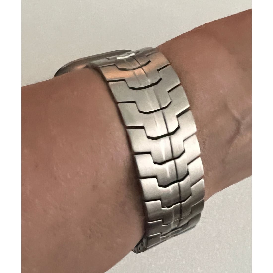 49mm Ultra Titanium Apple Watch Band Stainless Steel Buckle Ultra Apple Watch Band Men's Watch Band Silver - 49 apple watch, 49 apple