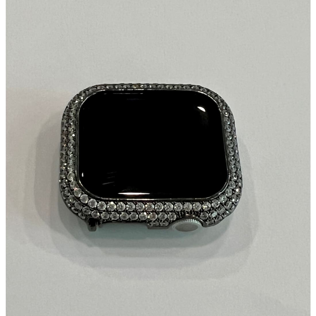 Apple Watch Bezel Cover 41mm 45mm 49mm Ultra Black Lab Diamond Apple Watch Case 38mm 40mm 42mm 44mm Smartwatch Bumper - 45mm apple watch, 49