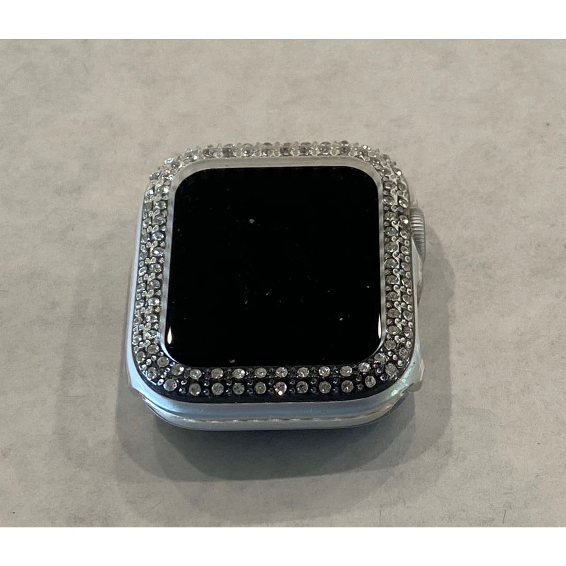Apple Watch Cover Bezel Clear Case Swarovski Crystals Apple Watch Cases Smartwatch Bumper Bling 38mm-45mm Series 2-8 - apple watch, apple