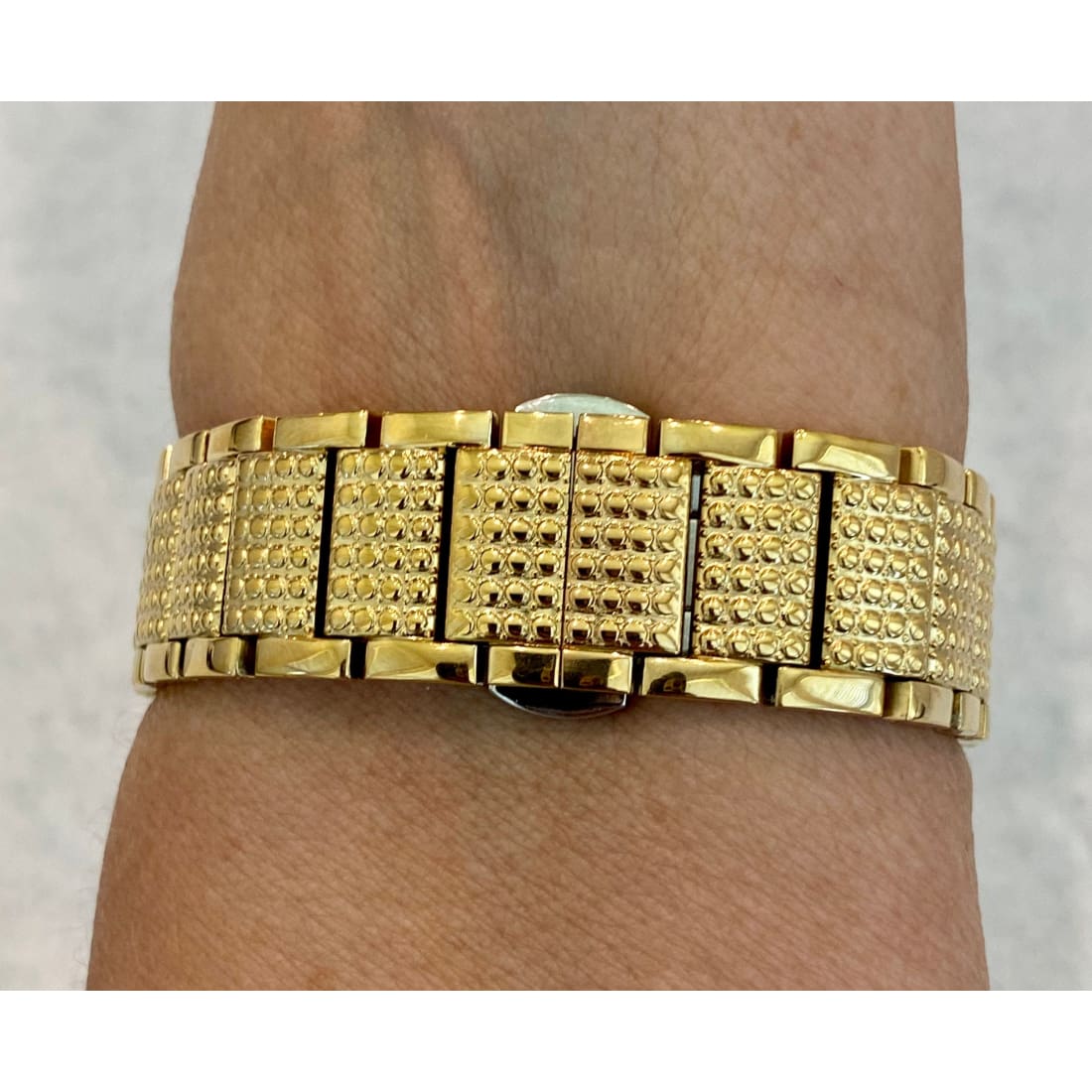 Bling Gold Apple Watch Band 41mm 44mm & or Lab Diamond Baguette Bezel Cover Handmade - 40mm apple watch, 44mm apple watch, apple watch,