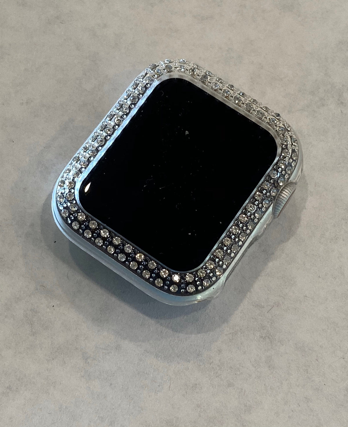 Apple Watch Cover Bezel Clear Case Swarovski Crystals Apple Watch Cases Smartwatch Bumper Bling 38mm-45mm Series 2-12