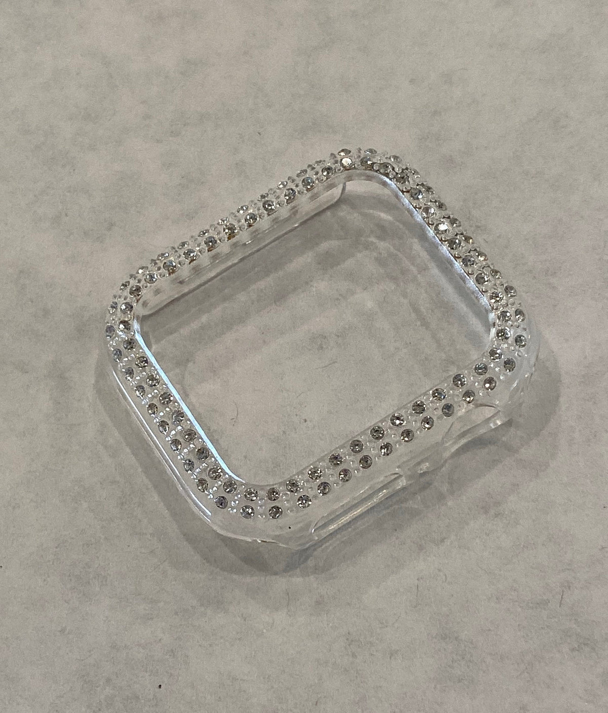 Apple Watch Cover Bezel Clear Case Swarovski Crystals Apple Watch Cases Smartwatch Bumper Bling 38mm-45mm Series 2-12