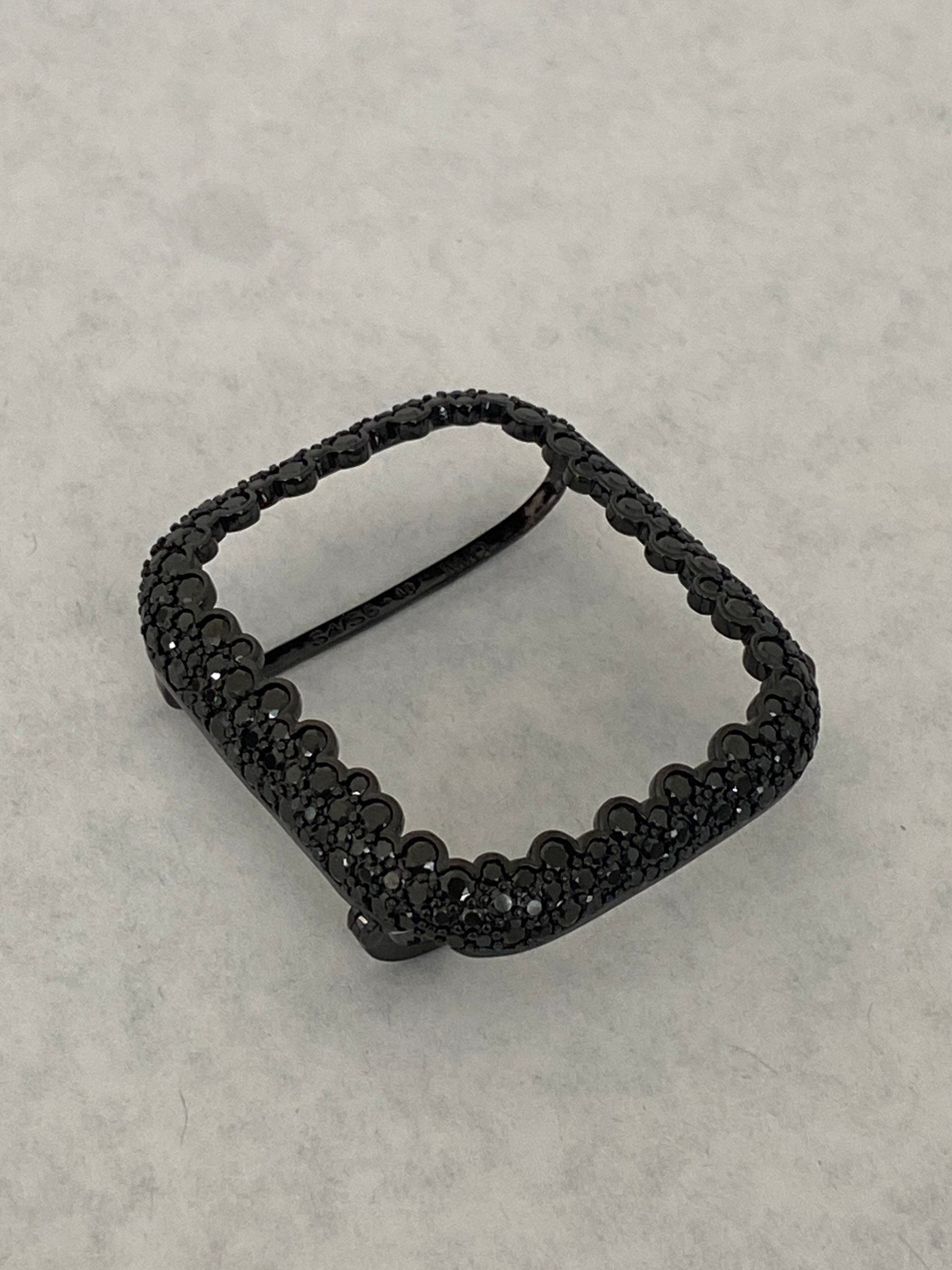 41mm 45mm 49mm Ultra Black Apple Watch Cover Black Lab Diamond Bezel Apple Watch Case Iwatch Protective Bumper 38mm 40mm 42mm 44mm Series 10