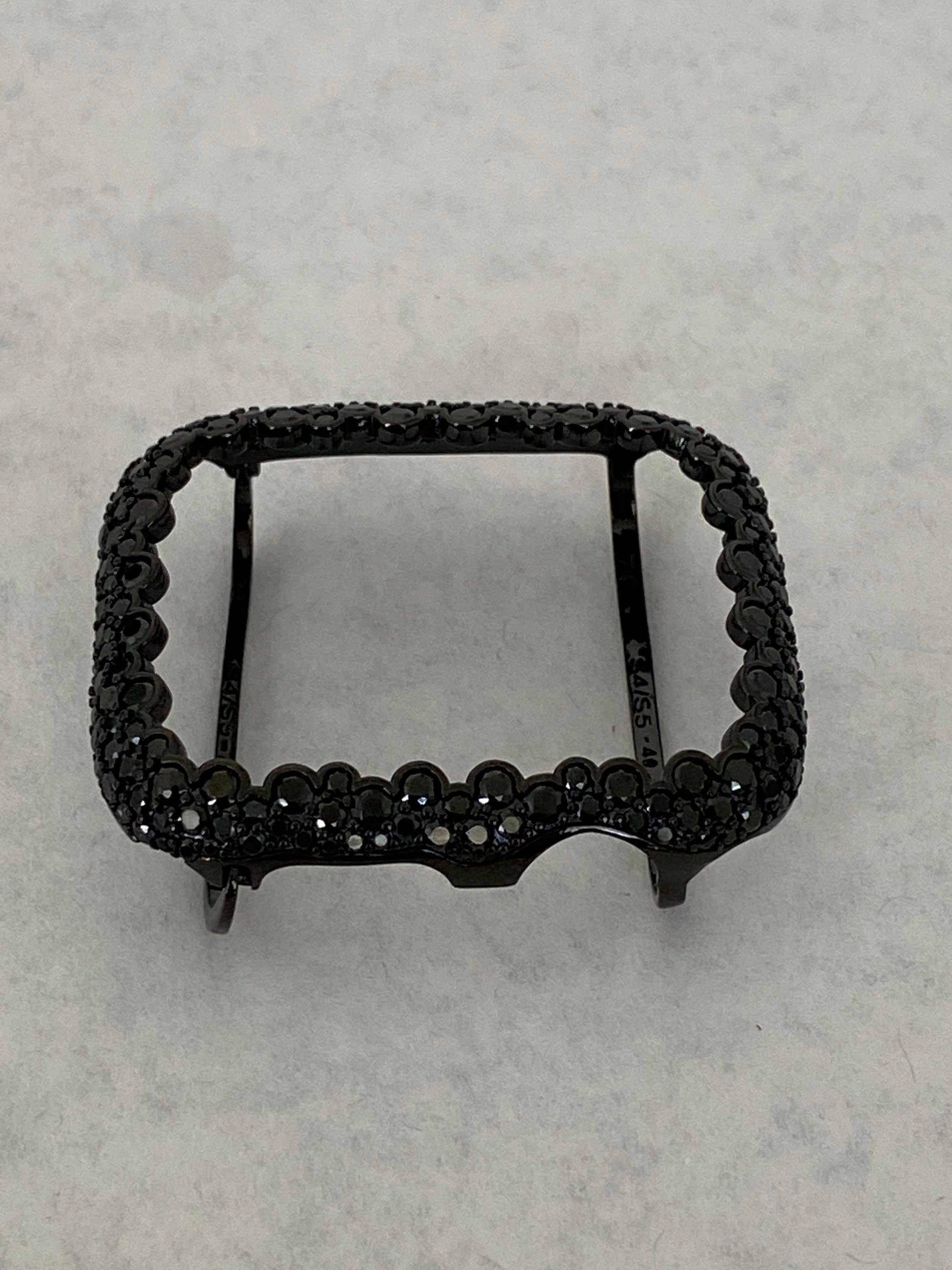 41mm 45mm 49mm Ultra Black Apple Watch Cover Black Lab Diamond Bezel Apple Watch Case Iwatch Protective Bumper 38mm 40mm 42mm 44mm Series 10