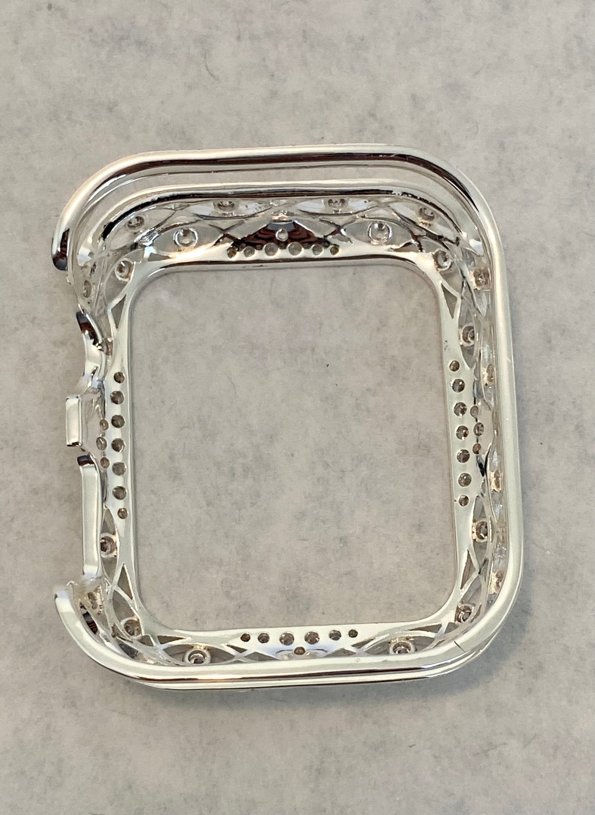 Series 2-11 Apple Watch Band Women Silver High End Crystal 38mm-46mm & or Apple Watch Cover Swarovski Crystal Apple Watch Case Bling