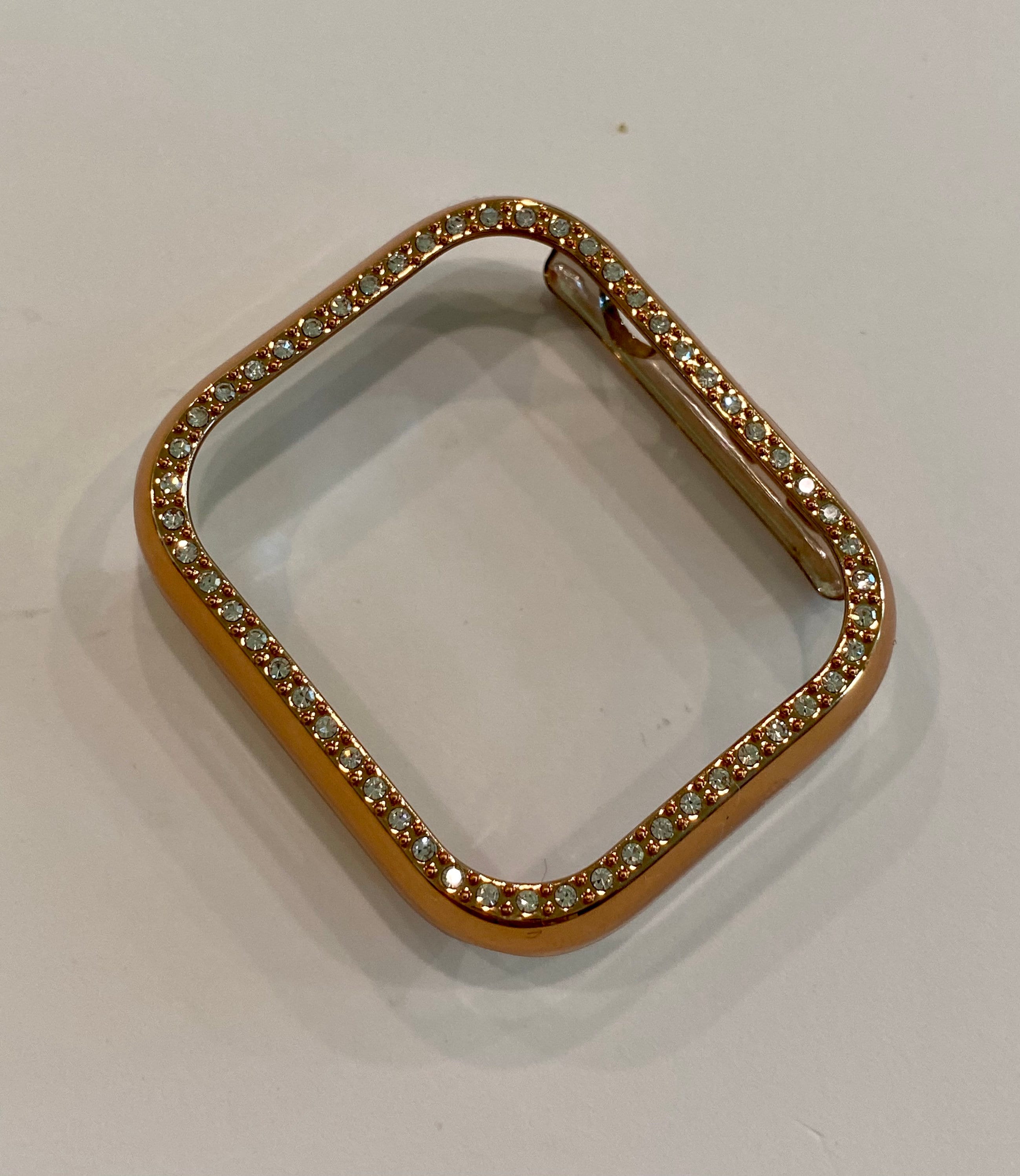Ultra 49mm Apple Watch Cover 41mm 45mm Series Rose Gold Crystal Apple Watch Case Smartwatch Bezel Bumper Bling Iwatch Candy