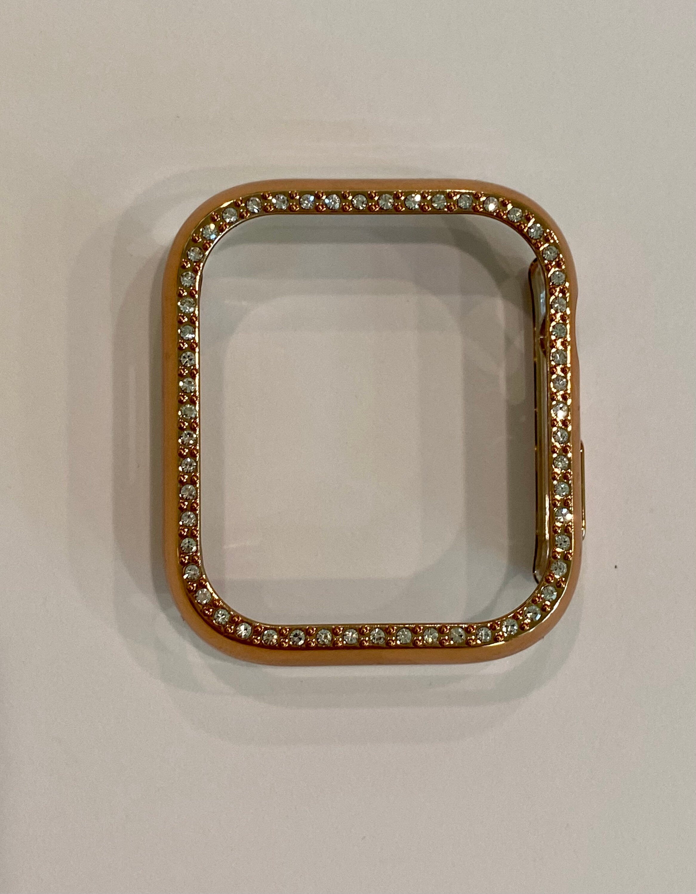 Ultra 49mm Apple Watch Cover 41mm 45mm Series Rose Gold Crystal Apple Watch Case Smartwatch Bezel Bumper Bling Iwatch Candy
