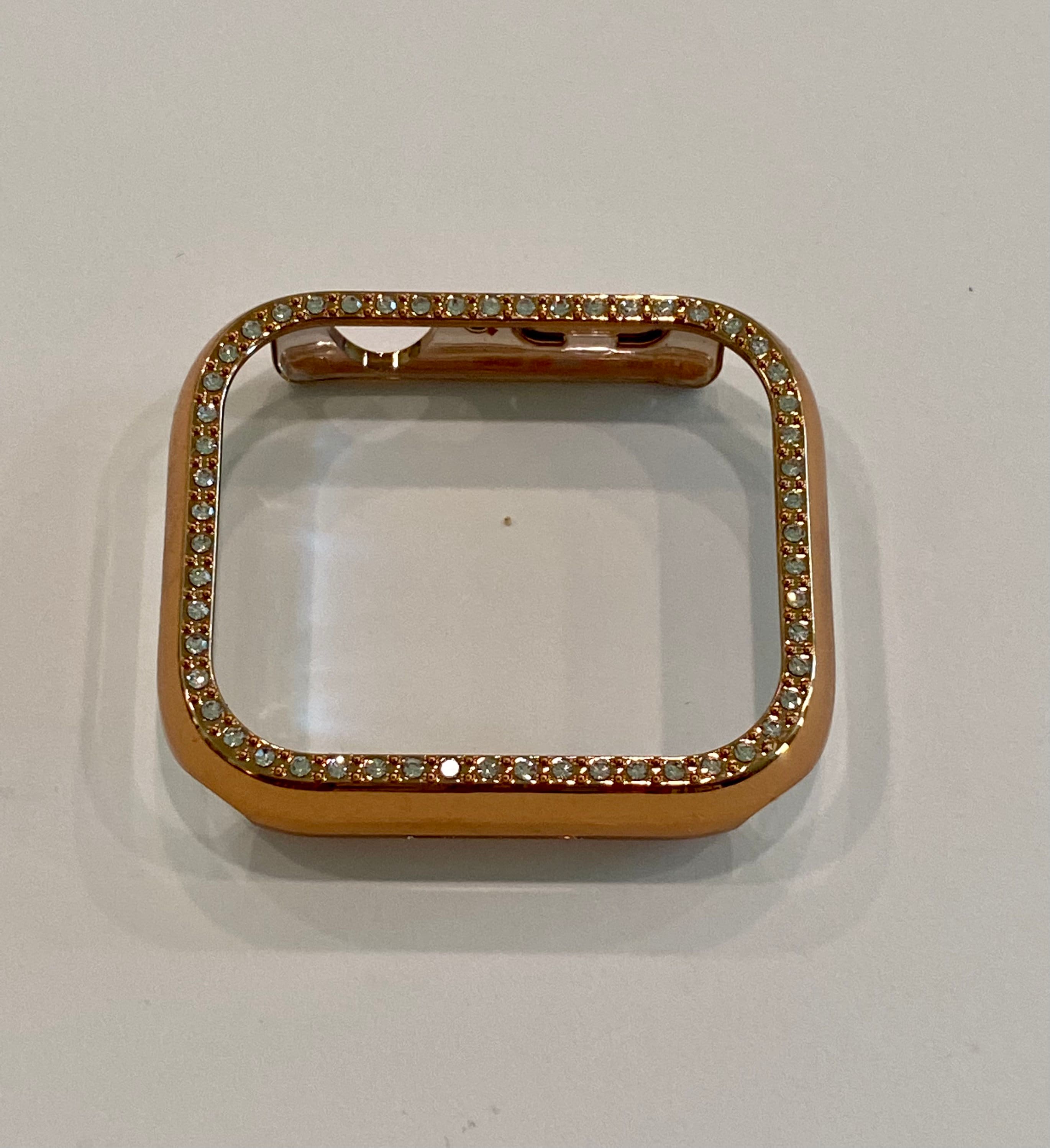 Ultra 49mm Apple Watch Cover 41mm 45mm Series Rose Gold Crystal Apple Watch Case Smartwatch Bezel Bumper Bling Iwatch Candy