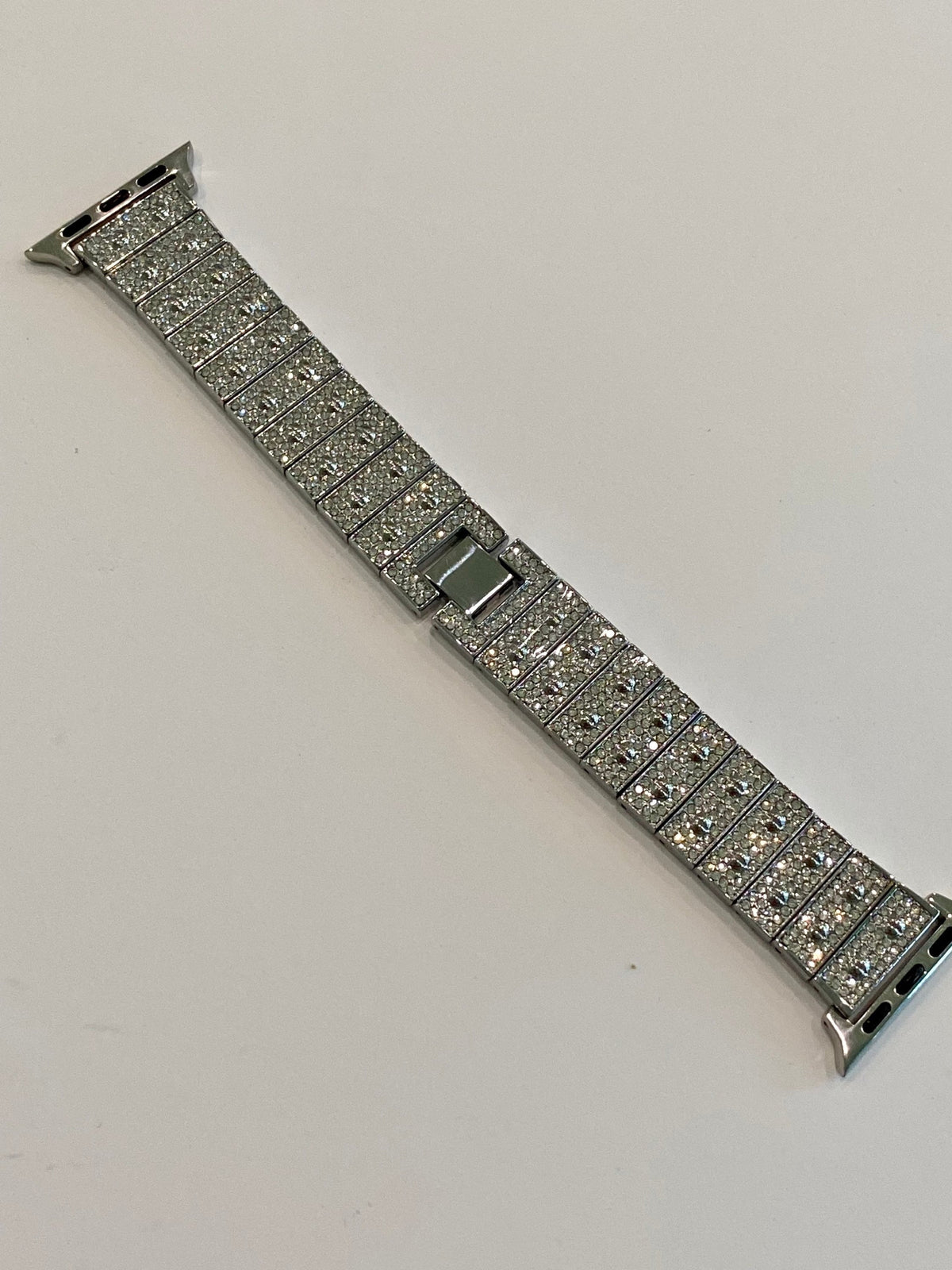 Series 10 Apple Watch Band Silver 41mm 42mm 45mm 49mm Ultra & or Swarovski Crystal Apple Watch Case For Iphone Watch Protective Apple Face