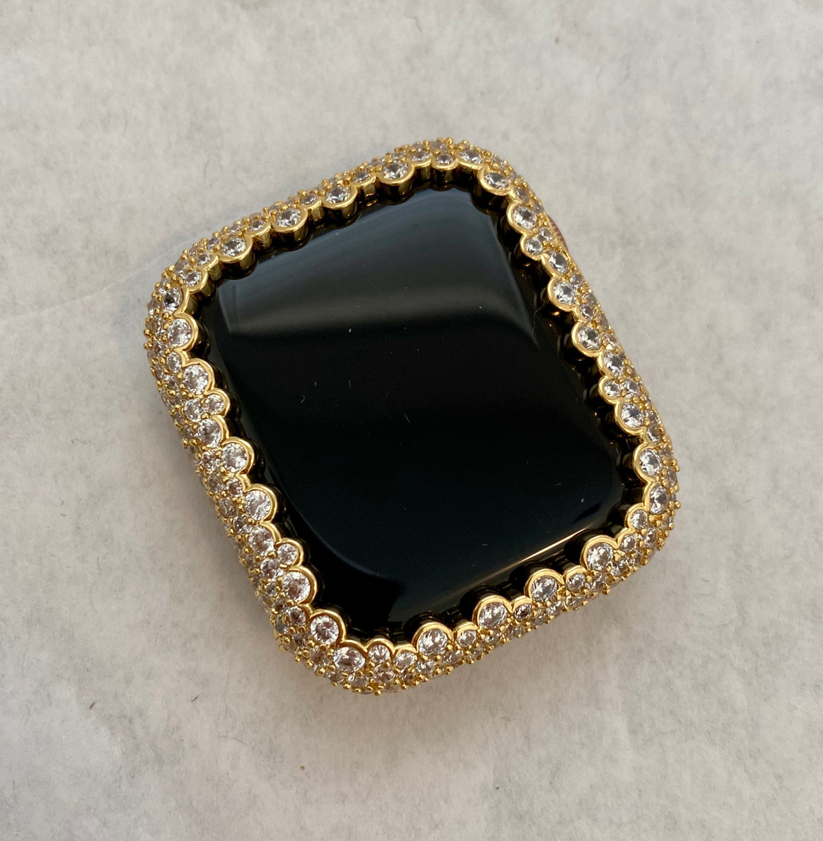 Luxury Gold Apple Watch Cover Womens 41mm 45mm 49mm Ultra Lab Diamond Bezel Apple Watch Bumper Bling 38mm 40mm 42mm 44mm Series 2-8 from Iwatch Candy