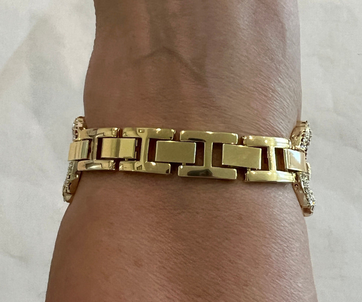 Pave Apple Watch Band Gold Swarovski Crystals & or Apple Watch Case Lab Diamond Bezel Iwatch Cover Bling 38mm-49mm Ultra Series 12