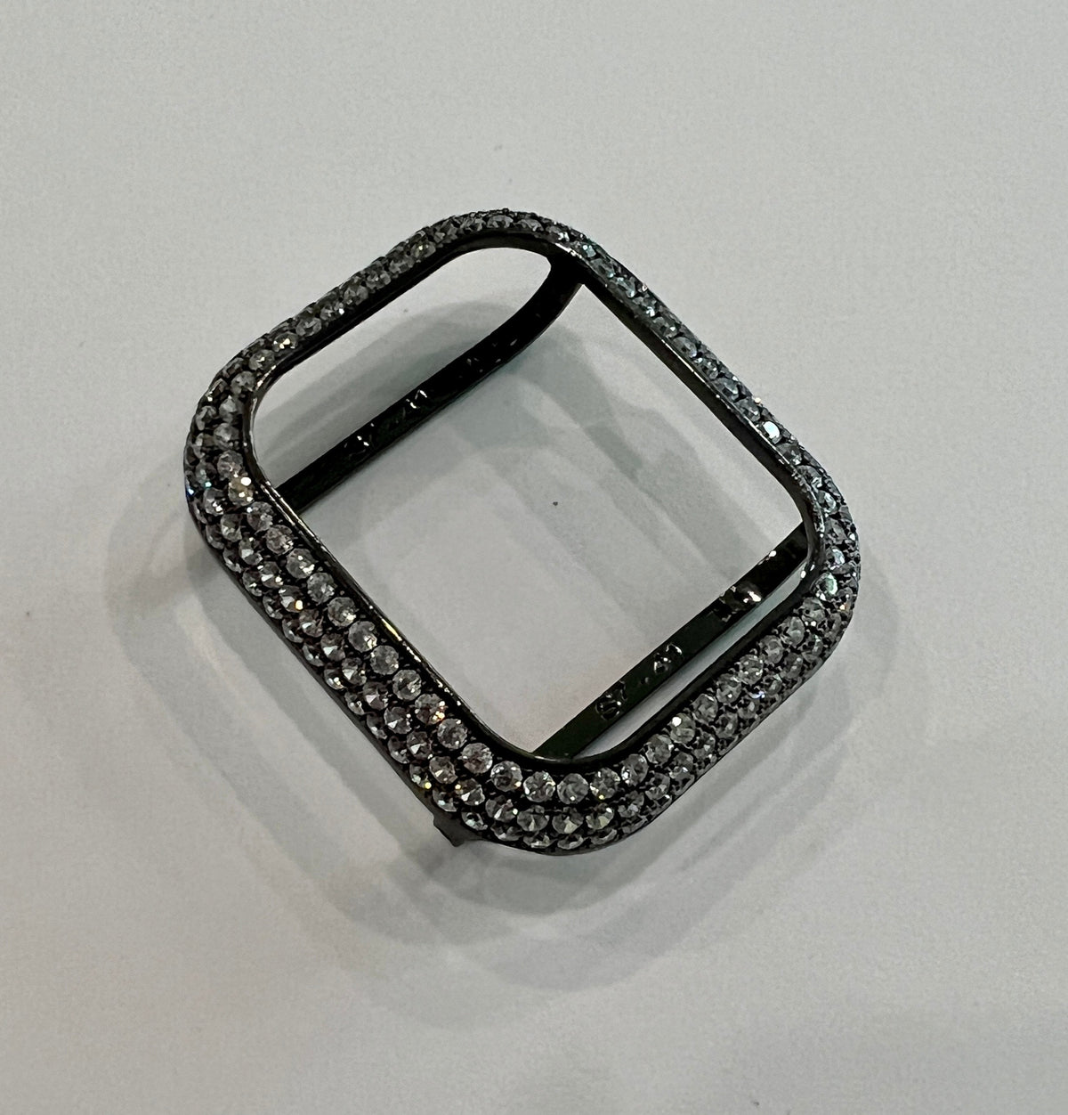 Apple Watch Case 41mm 45mm 49mm Ultra Black Lab Diamond Bezel Apple Watch Cover 38mm 40mm 42mm 44mm Smartwatch Bumper Iwatch Candy Bling