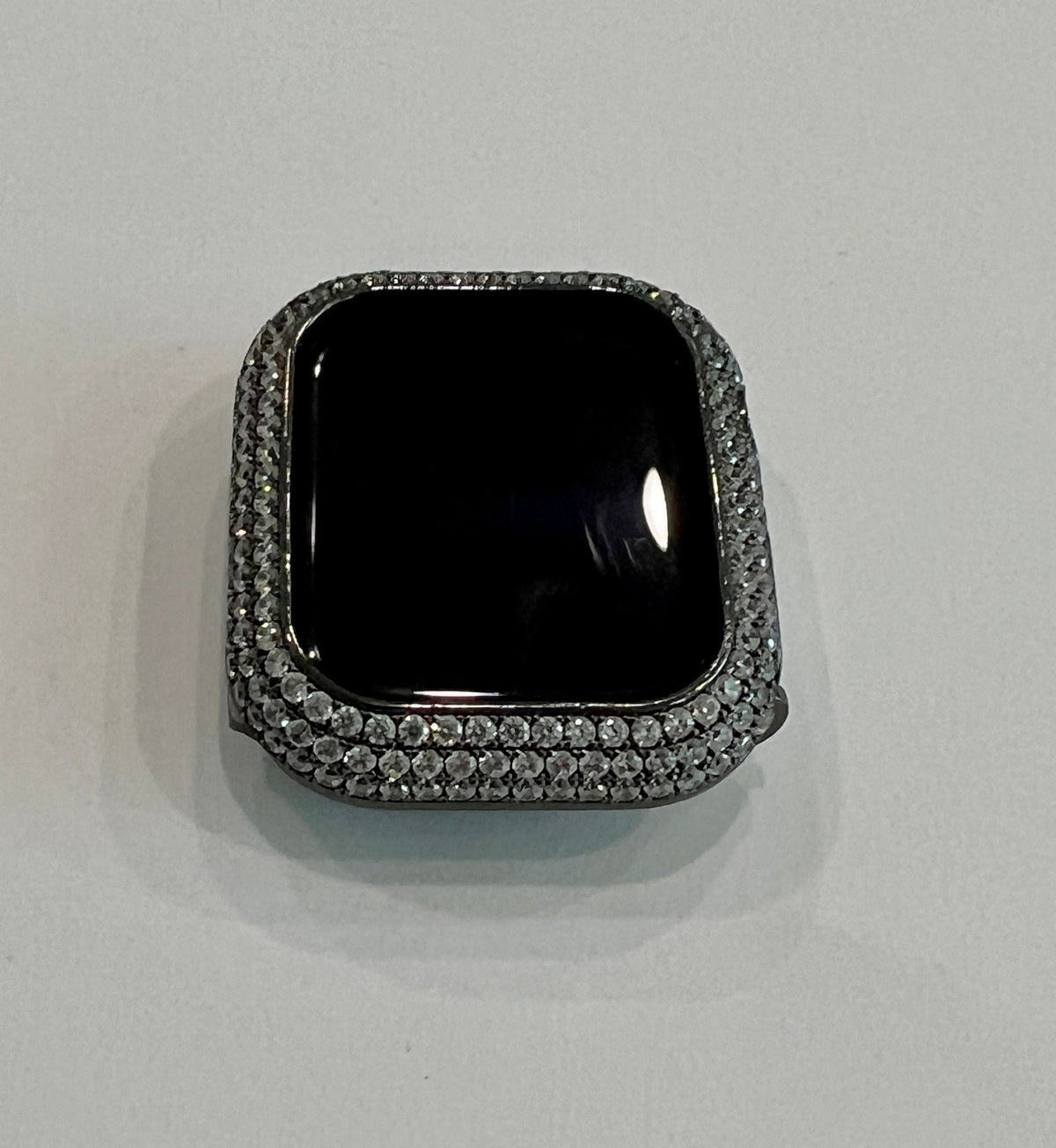 Apple Watch Case 41mm 45mm 49mm Ultra Black Lab Diamond Bezel Apple Watch Cover 38mm 40mm 42mm 44mm Smartwatch Bumper Iwatch Candy Bling