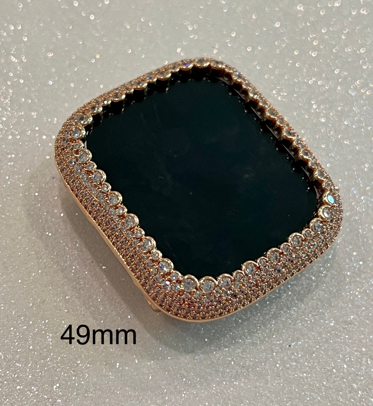 49mm Ultra Apple Watch Lab Diamond Bezel Cover Rose Gold Smartwatch Case Bumper Bling Iwatch Candy also in sizes 38mm-45mm SE