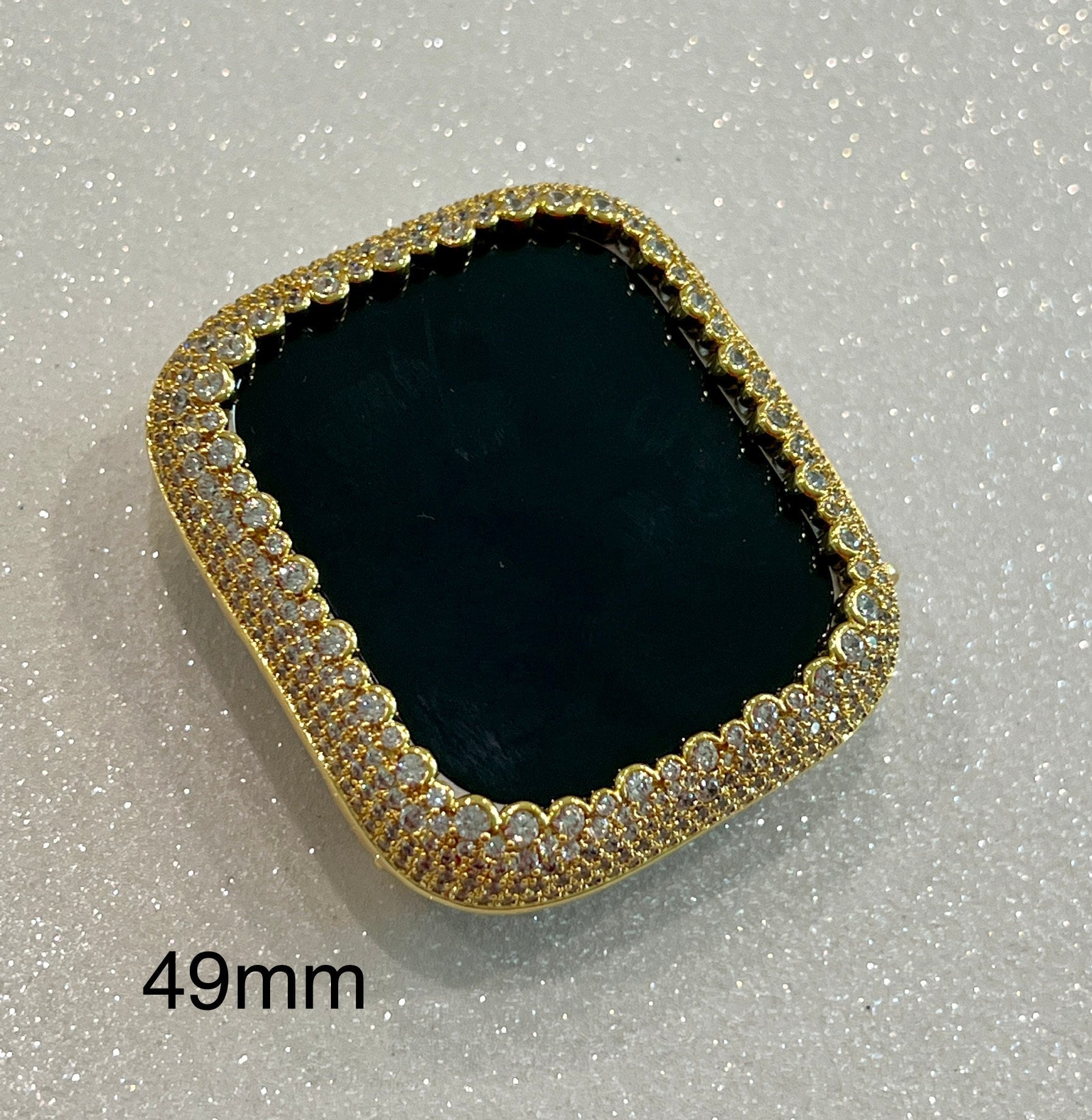 Apple Watch Cover Gold Womens Ultra Lab Diamond Apple Watch Case Iphone Watch Case 38mm 40mm 41mm 42mm 44mm 45mm 46mm 49mm Ultra Series 2-10