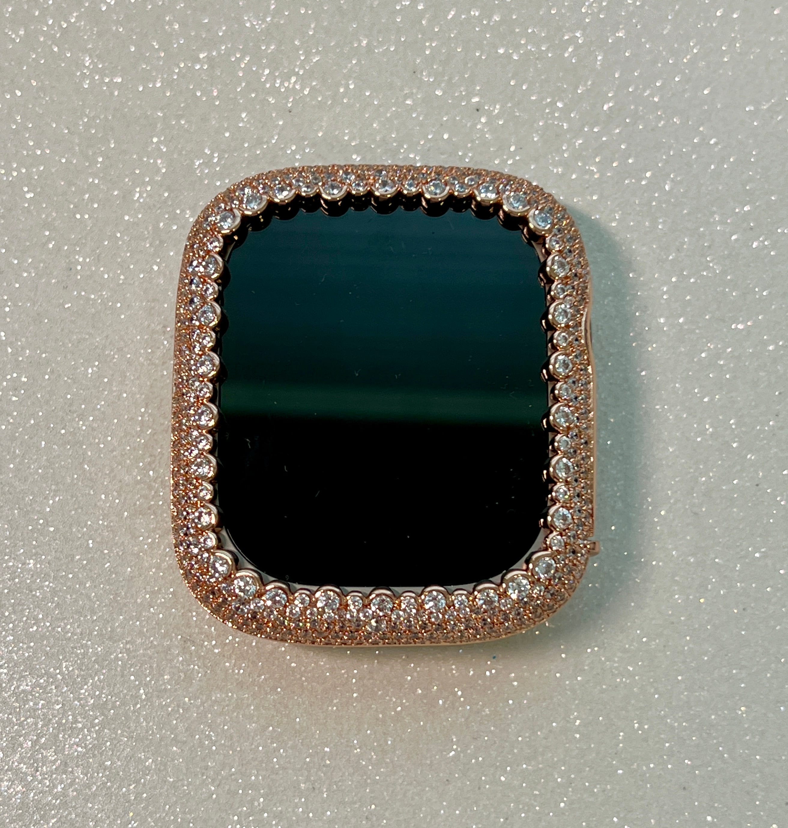 Ultra 49mm Apple Watch Case for Apple Watch 48mm Ultra Rose Gold Pave Lab Diamond Apple Watch Cover 49mm Ultra Apple Watch Iwatch Candy Gift