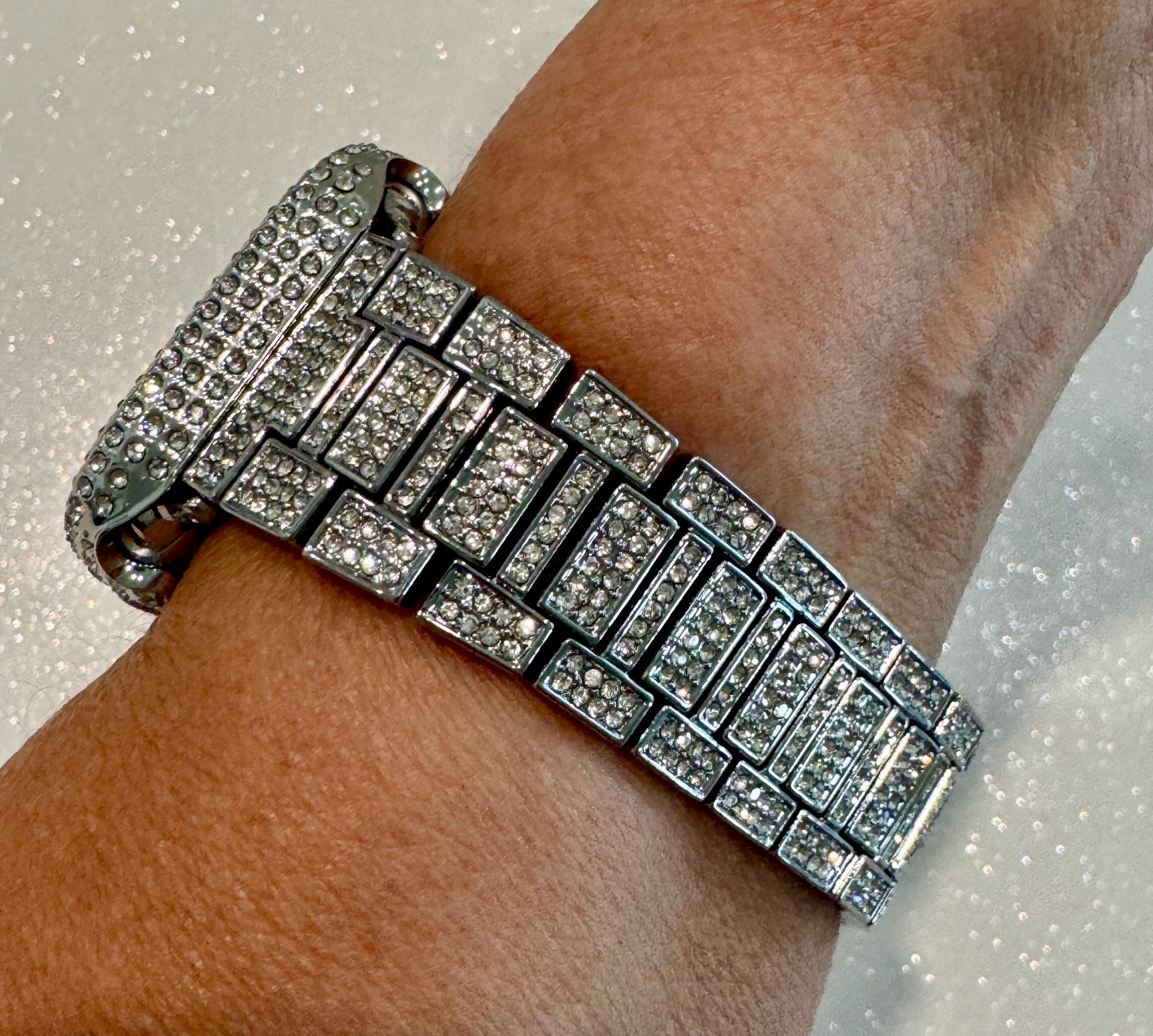 Series 10 Apple Watch Band 42mm 46mm Swarovski Crystal Bracelet & or Apple Watch Cover for Iphone Watch Apple Watch Face Protector 41mm 45mm