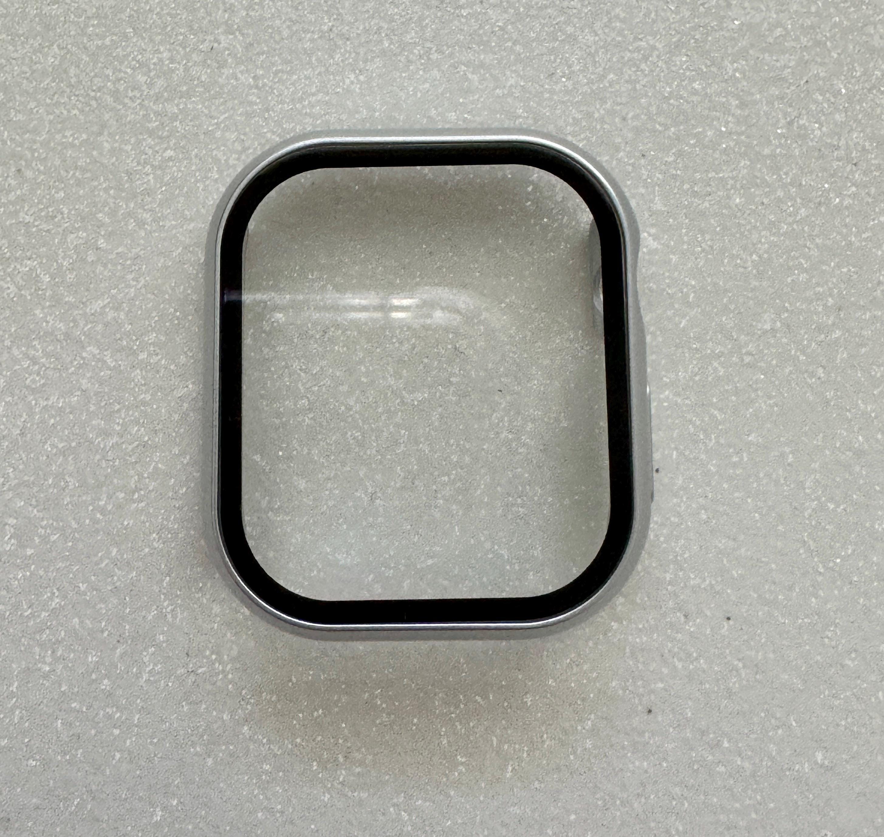 Series 10 Apple Watch Band 42mm 46mm Stainless Steel & or Titanium Color Apple Watch Cover Built in Tempered Glass Screen Protector