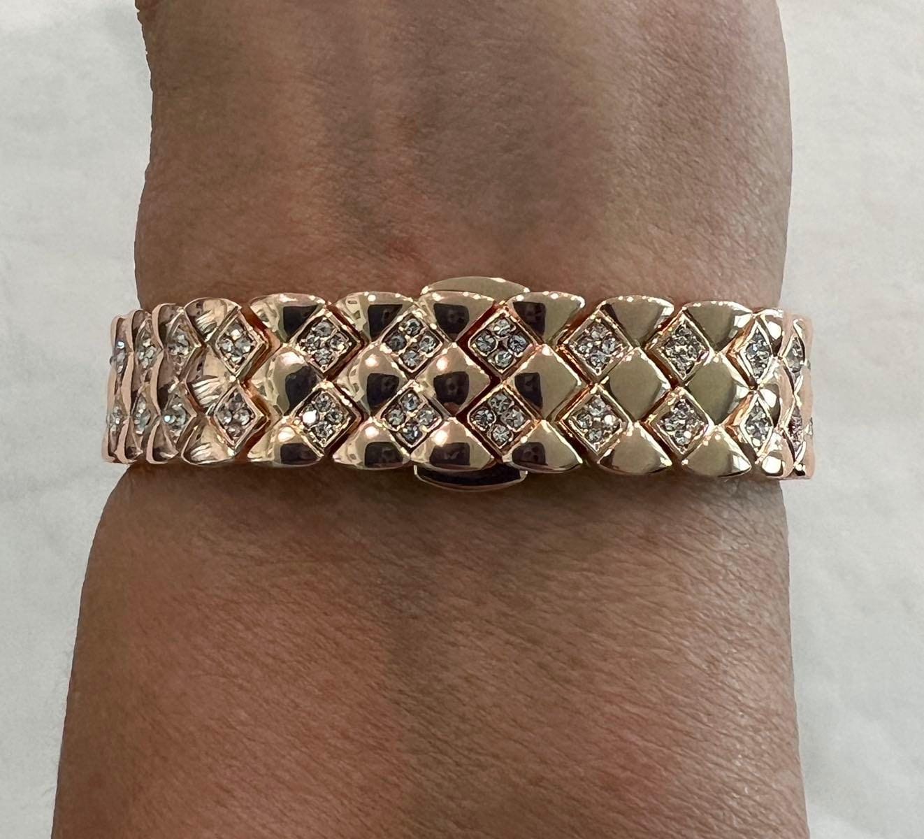 Luxury Rose Gold Apple Watch Band Womens Swarovski Crystal Bracelet & or Apple Watch Cover Lab Diamond Baguette Case Iwatch Candy Bling