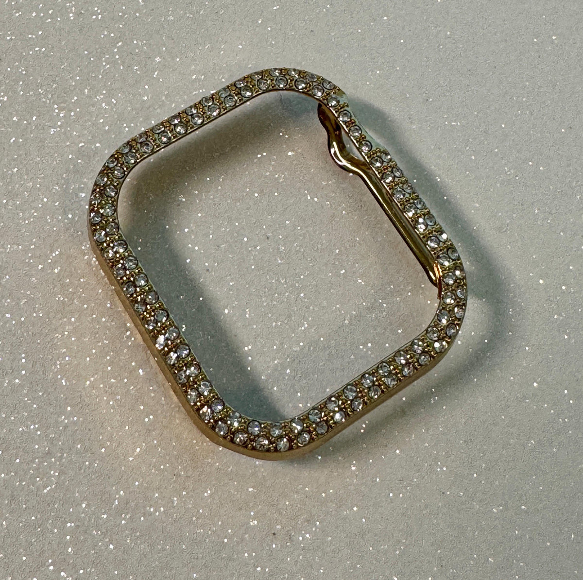 42mm 46mm Apple Watch Band Series 10 Womens Swarovski Crystals & Gold Apple Watch Case 38mm-49mm 38mm-49mm Protective Iwatch Cover Bling