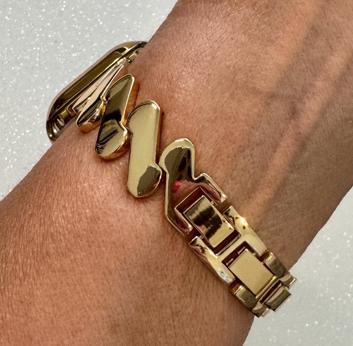 Apple Watch Band Series 10 42mm 46mm Yellow Gold Swarovski Crystals - Iwatch Band Straps 44mm 45mm 49mm Ultra - Apple Watch Bracelet Bling