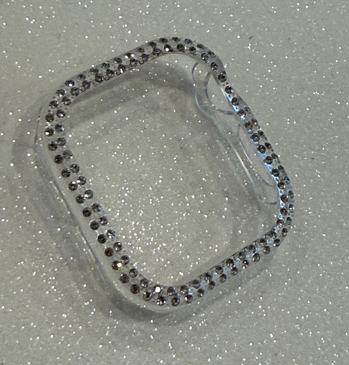 Apple Watch Cover Bezel Clear Case Swarovski Crystals Apple Watch Cases Smartwatch Bumper Bling 38mm-45mm Series 2-12