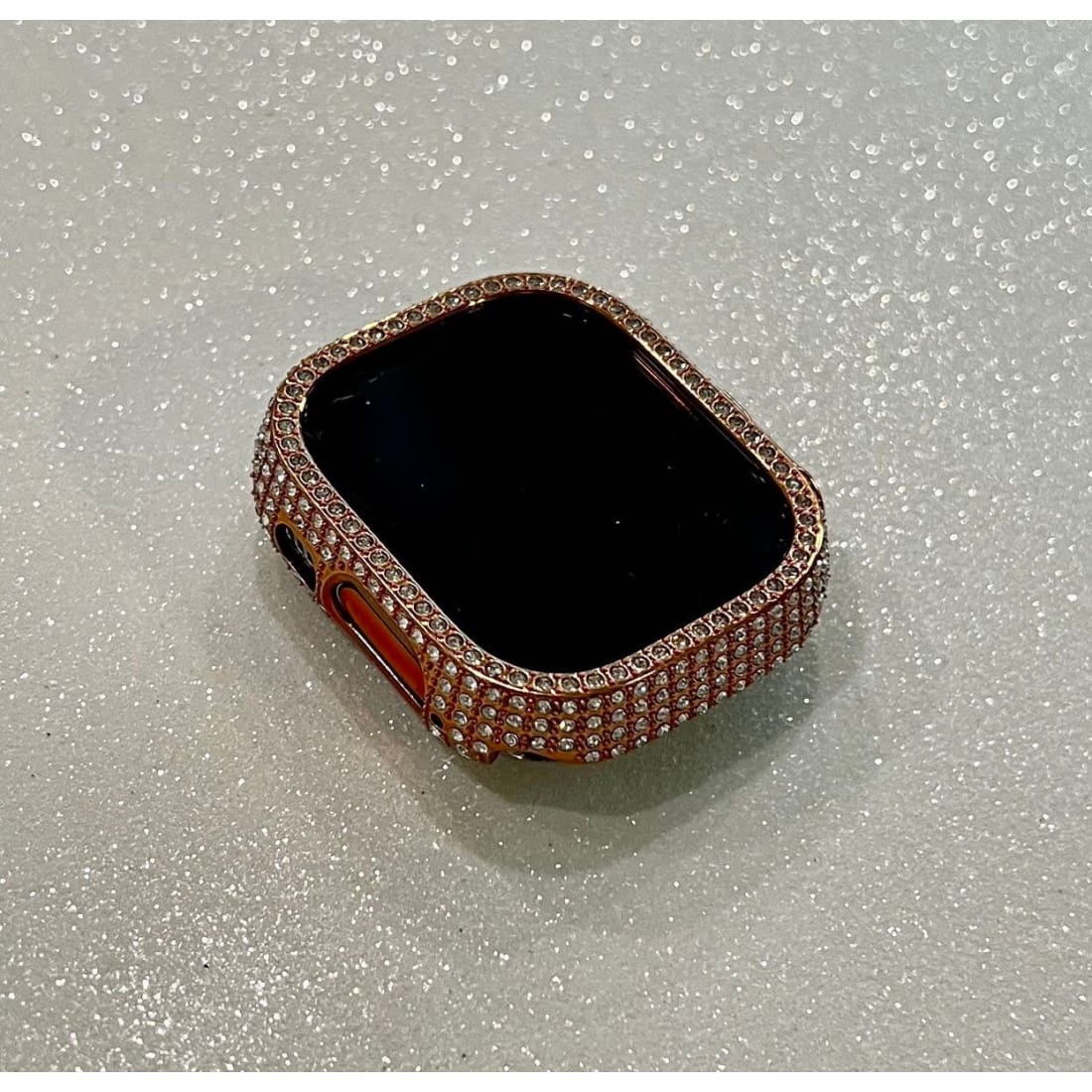 Ultra 49mm Apple Watch Band Rose Gold Swarovski Crystal Bracelet & or Crystal Bezel Case Cover Smartwatch Bling Series 8 - 49mm Apple Watch,