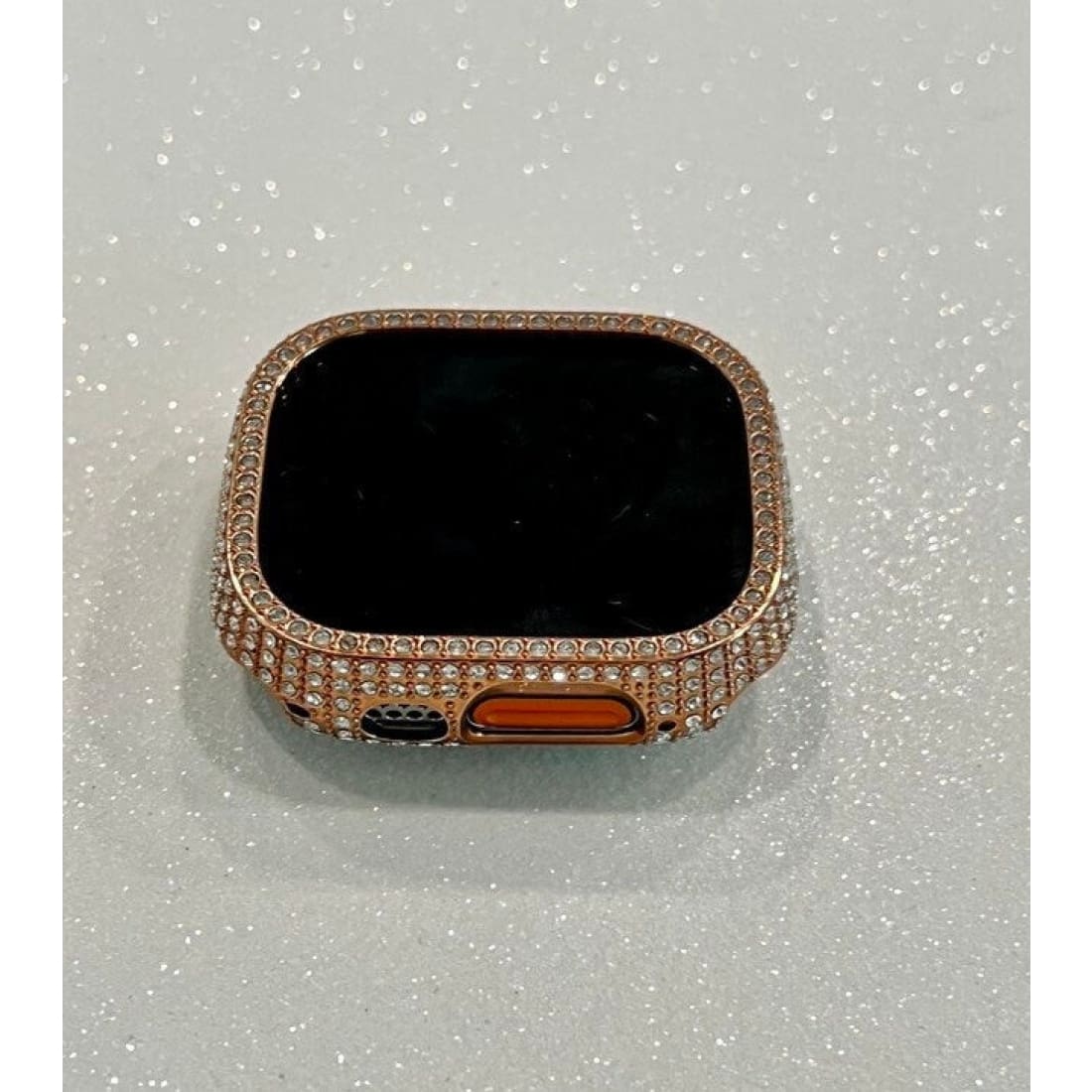 Ultra 49mm Apple Watch Band Rose Gold Swarovski Crystal Bracelet & or Crystal Bezel Case Cover Smartwatch Bling Series 8 - 49mm Apple Watch,