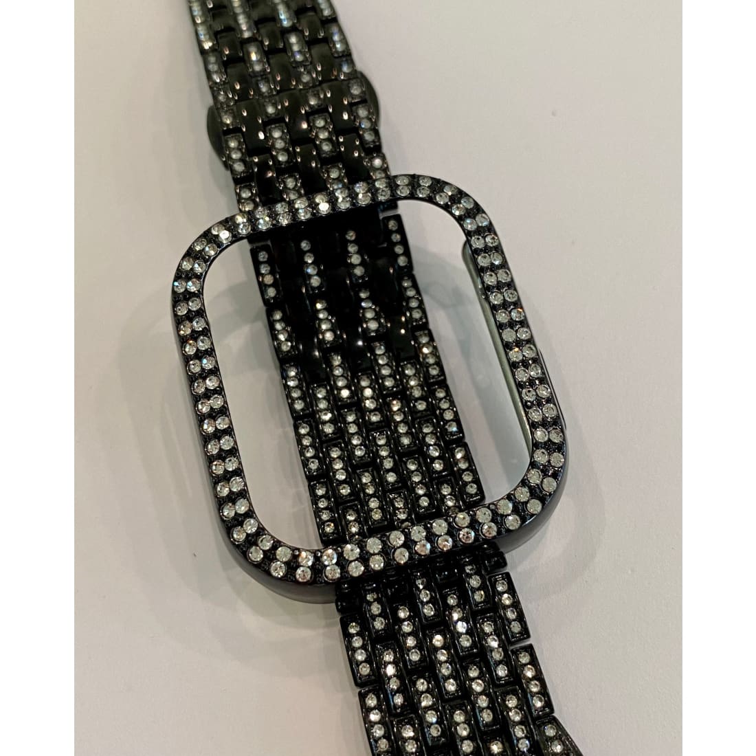 Apple Watch Band 41mm 45mm Series 7 Swarovski Crystals & or Crystal Apple Watch Bezel Cover Choice of Colors