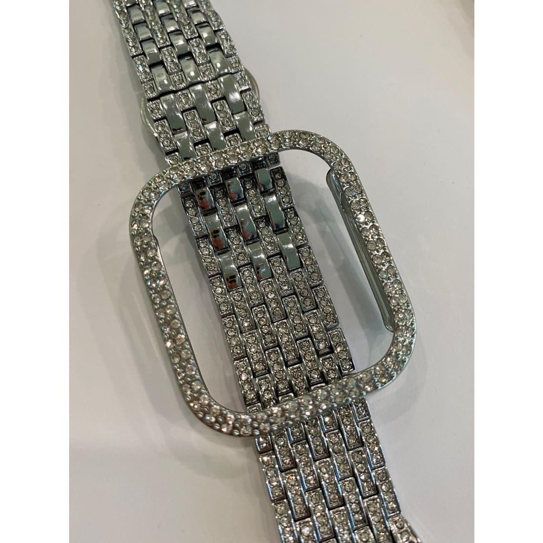 Apple Watch Band 41mm 45mm Series 7 Swarovski Crystals & or Crystal Apple Watch Bezel Cover Choice of Colors