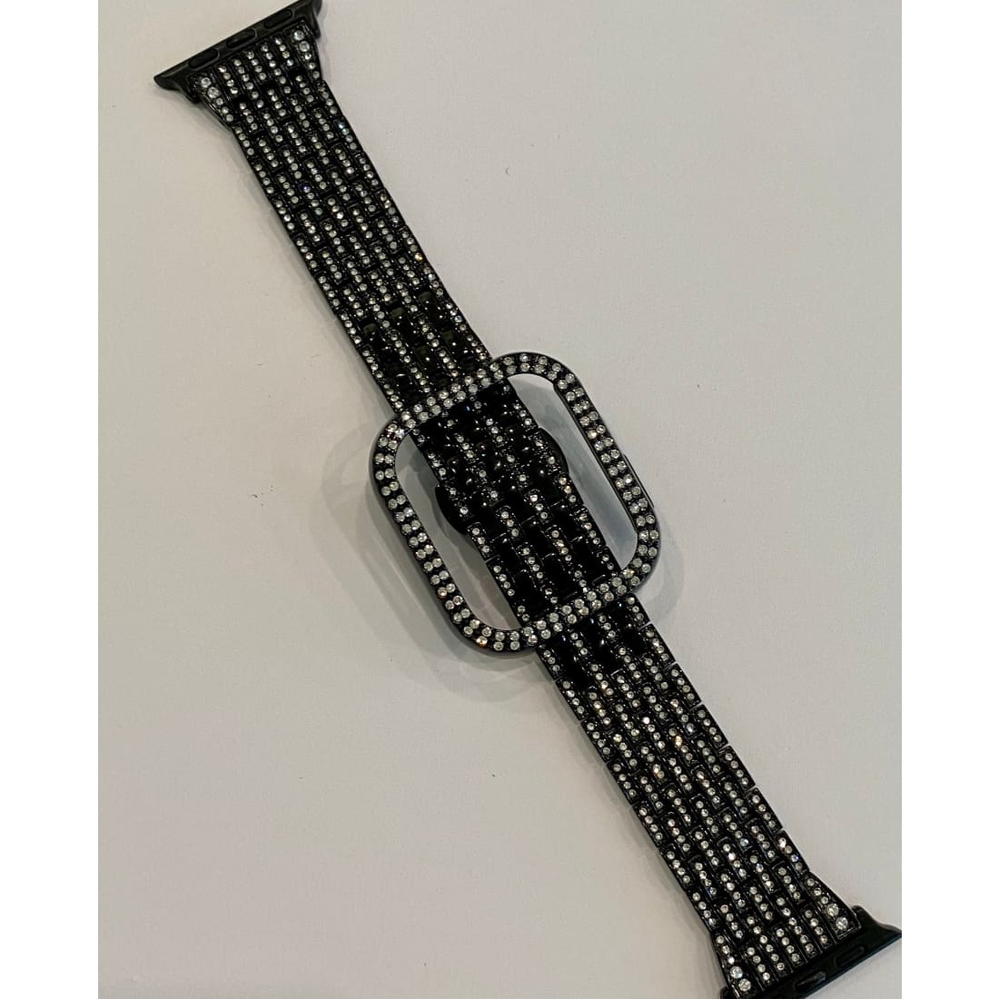 Apple Watch Band 41mm 45mm Series 7 Swarovski Crystals & or Crystal Apple Watch Bezel Cover Choice of Colors