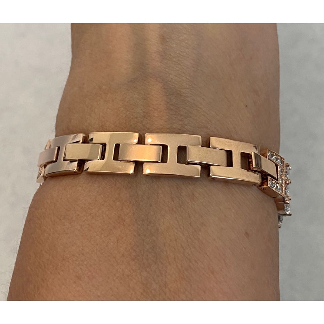 Boho Bride Apple Watch 8 Band 41mm 45mm Rose Gold Swarovski Crystals & or Lab Diamond Bezel Cover Smartwatch Bumper 38-44mm