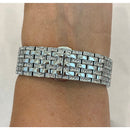 41mm 45mm 49mm Apple Watch Band Series 7-8 Ultra Silver Swarovski Crystals & or Crystal Apple Watch Bezel Cover Faceplate - 41mm apple