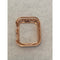 41mm 45mm Rose Gold CZ Apple Watch Bezel Bumper Swarovski Crystals Smartwatch Case Cover Lace 38mm 40mm 42mm 44mm - apple watch, apple watch