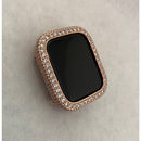 49mm Ultra Apple Watch Band 41mm 45mm Swarovski Crystals & or Rose Gold Lab Diamond Pave Bezel Cover 38mm-45mm Series 1-8 - 49mm apple