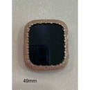 49mm Ultra Apple Watch Band 45mm 41mm Rose Gold Swarovski Crystals & or Lab Diamond Bezel Cover 38mm 40mm 42mm 44mm Smartwatch Bumper Bling
