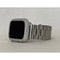 Apple Watch Band Silver Rolex Style & or Apple Watch Cover Lab Diamond Bezel Case 38mm 40mm 41mm 42mm 44mm 45mm 49mm Ultra - apple watch,