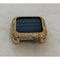 Apple Watch Case Cover Gold Swarovski Crystals Smartwatch Bumper Bezel Bling 38mm 40mm 42mm 44mm Series 6 - 38mm apple watch, apple watch,