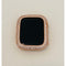 Apple Watch Cover 49mm Ultra Rose Gold Lab Diamond Bezel Case Smartwatch Bumper 38mm-45mm Iwatch Candy Bling - apple watch, apple watch