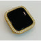 Apple Watch Cover Lab Diamond Bezel Case Smartwatch Bling 38mm 40mm 41mm 42mm 44mm 45mm 49mm Ultra Series 2-8 Silver Gold Rose Gold Black -