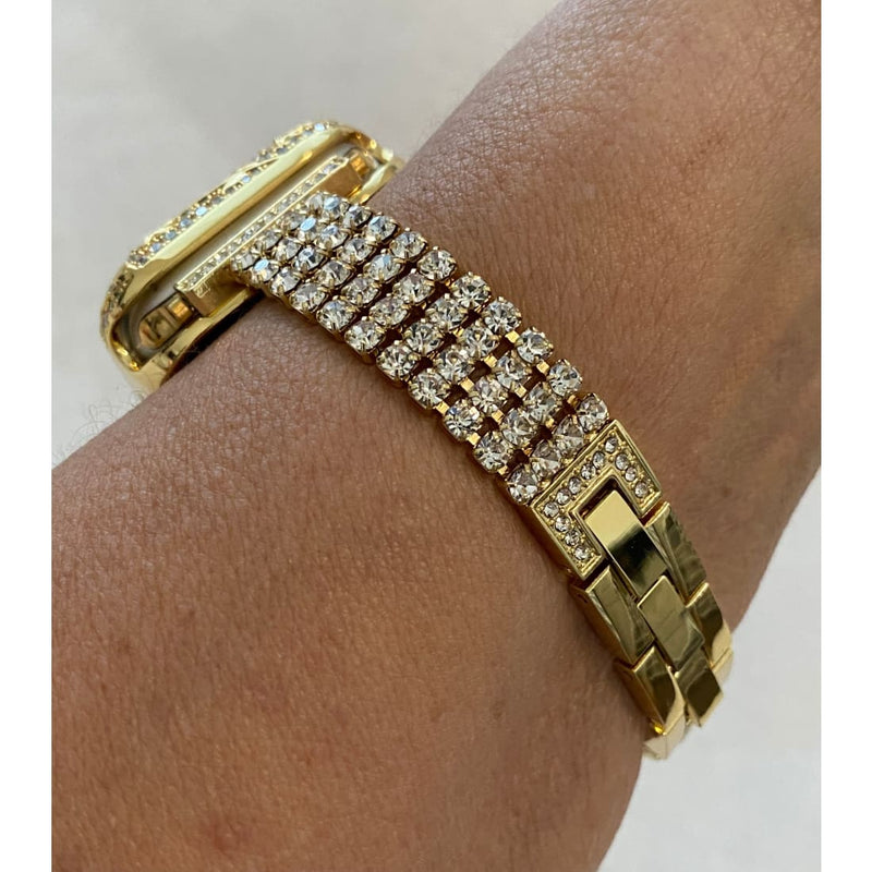 Gold apple watch band 42mm clearance