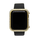 Gold Apple Watch Bezel Bling 38mm-44mm Lab Diamond 3mm Iwatch Case Cover Iwatch Band Bling - apple watch, apple watch band, apple watch band