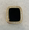 Gold Apple Watch Band 40mm Woman Silver & or Lab Diamond Bezel Cover 38mm 42mm 44mm Iwatch Bling Custom Handmade