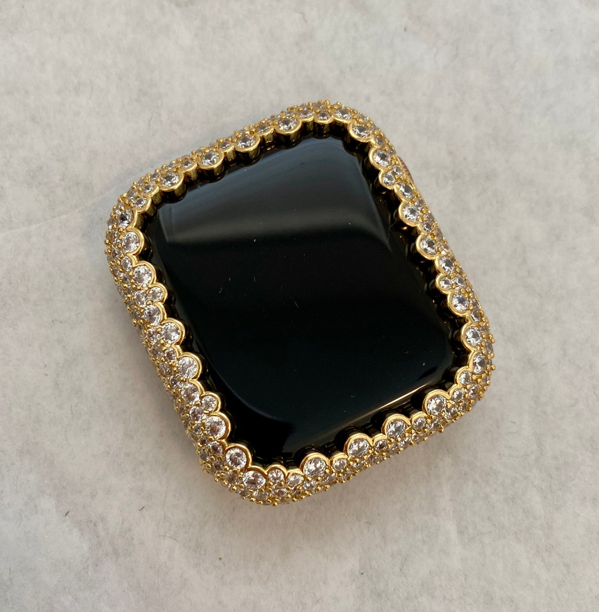 Luxury Gold Apple Watch Cover Womens 41mm 45mm 49mm Ultra Lab Diamond Bezel Apple Watch Bumper Bling 38mm 40mm 42mm 44mm Series 2-8 from Iwatch Candy