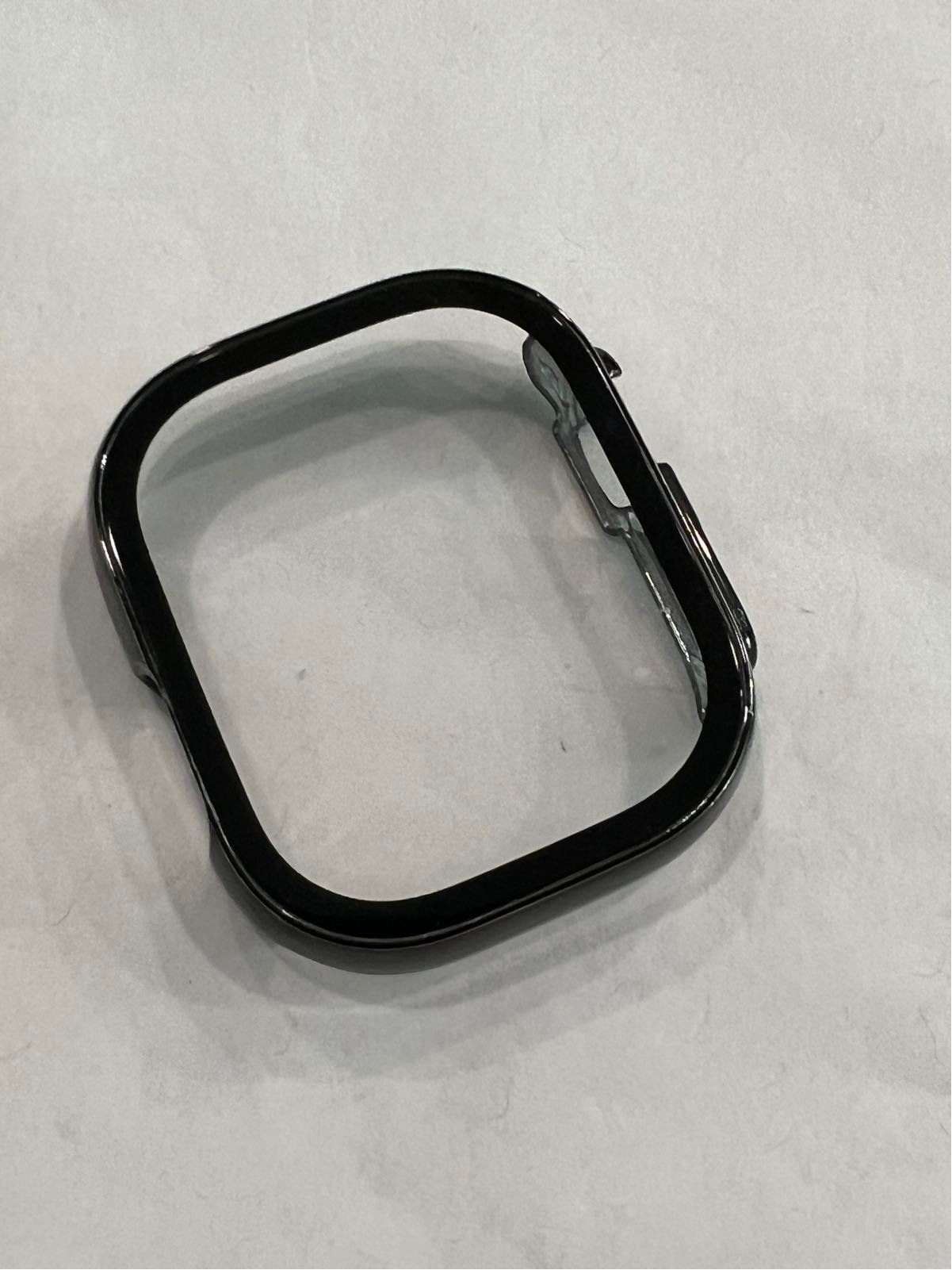Series 10 Black Apple Watch Case With Tempered Glass Screen Protector For Iphone Watch Apple Watch Case Cover Bezel 49mm Ultra 42mm 46mm