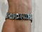 Designer Apple Watch Band Womens Silver Pave Swarovski Crystals & or Apple Watch Cover Case Lab Diamond Bezel Bling 38mm-45mm S1-8
