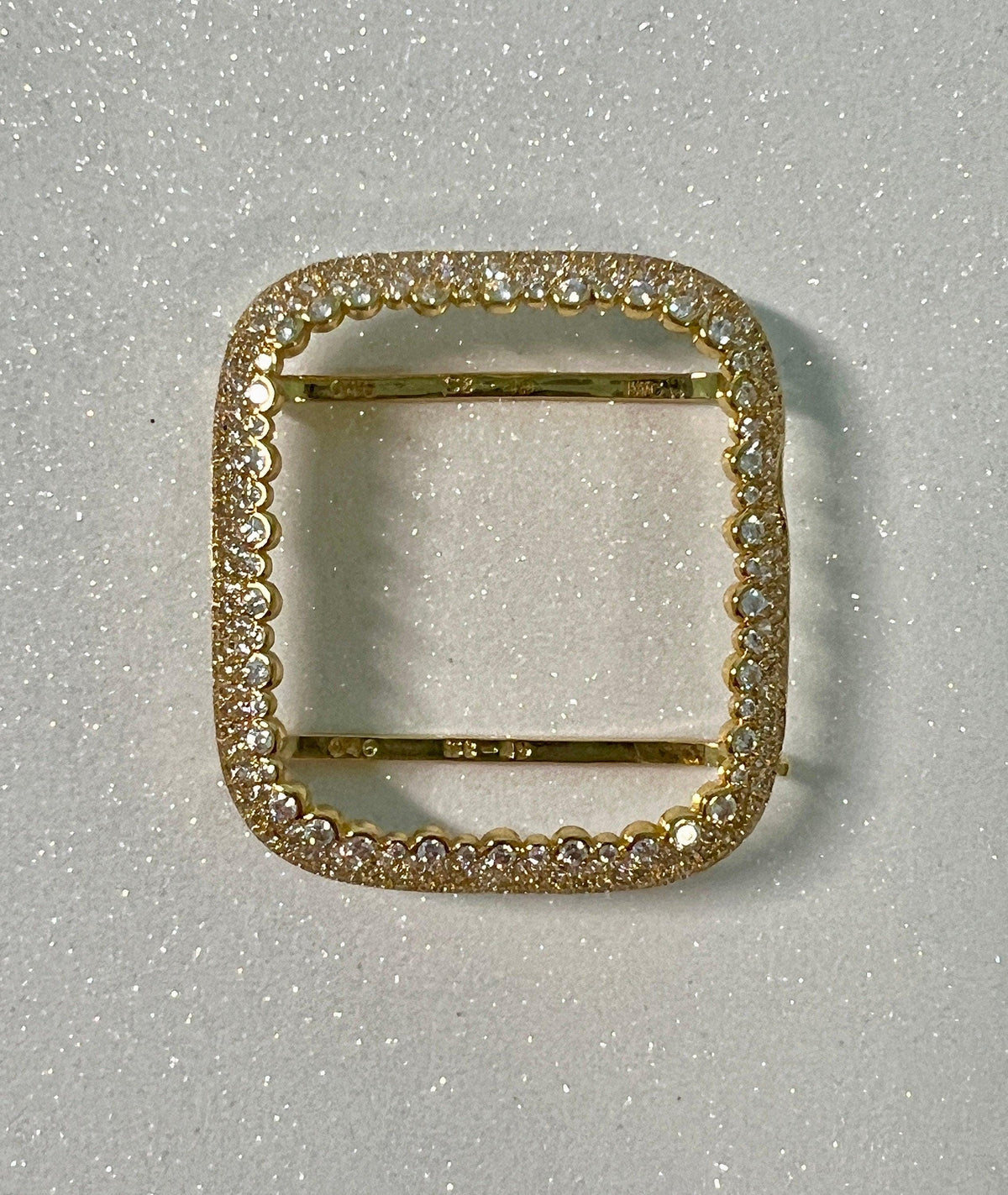 Ultra 49mm Apple Watch Case for Apple Watch 48mm Ultra Yellow Gold Pave Lab Diamonds Apple Watch Cover 49mm Ultra Apple Watch Iwatch Candy