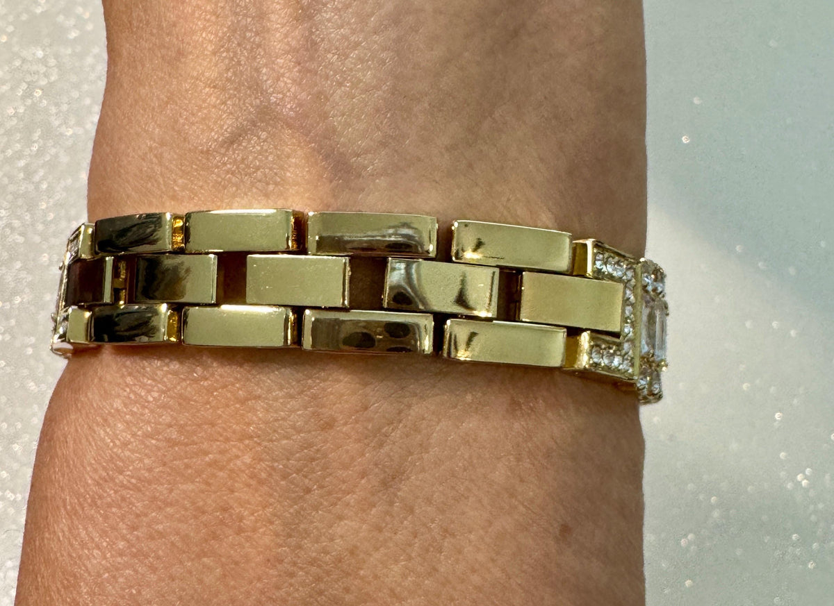 42mm 46mm Apple Watch Band Series 10 Womens Swarovski Crystals & Gold Apple Watch Case 38mm-49mm 38mm-49mm Protective Iwatch Cover Bling