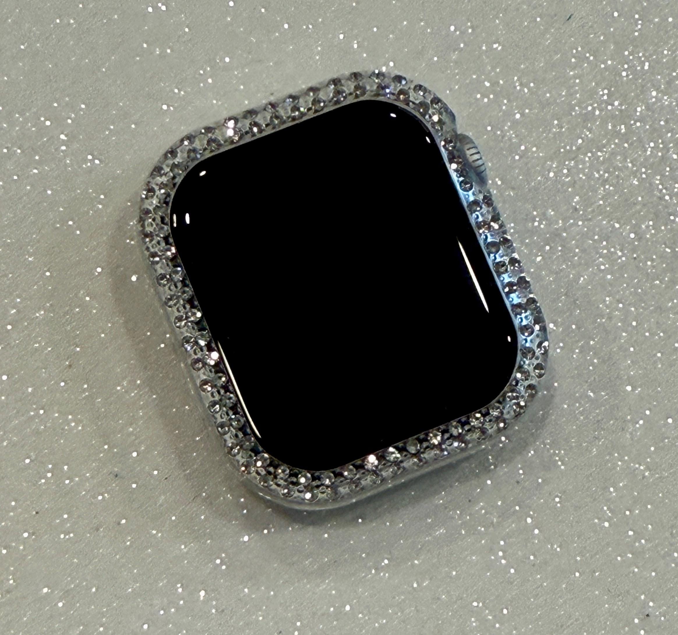 Apple Watch Cover Bezel Clear Case Crystals Apple Watch Cases Smartwatch Bumper Bling 38mm-45mm Series 2-11