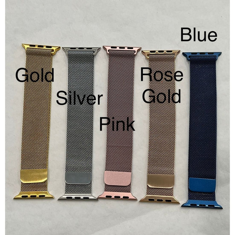 Milanese Loop Apple Watch Band Stainless Steel 38 40 41 42 44 45mm Series 1-7 SE Smartwatch Band Final Sale - apple watch, apple watch band,